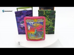 CBD Gummies Cannabis Verpackungstüten Marihuana Weed Mylar 3.5g Custom