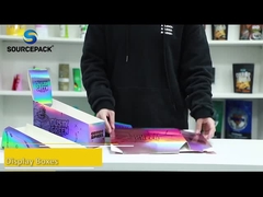 350 g 400 g Zigarrenverpackung Hologrammpapier-Display-Verpackung für vorgewalzte Zigarren